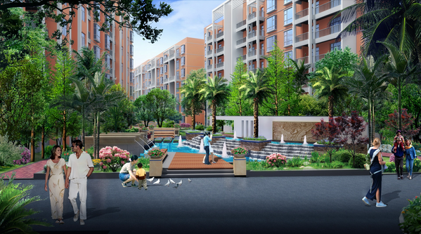 蒙自華泰盛景小區(qū)景觀設(shè)計-景觀設(shè)計